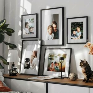 Decoração com fotografias